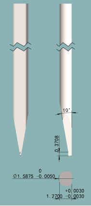 D 型柄 D 型安装杆